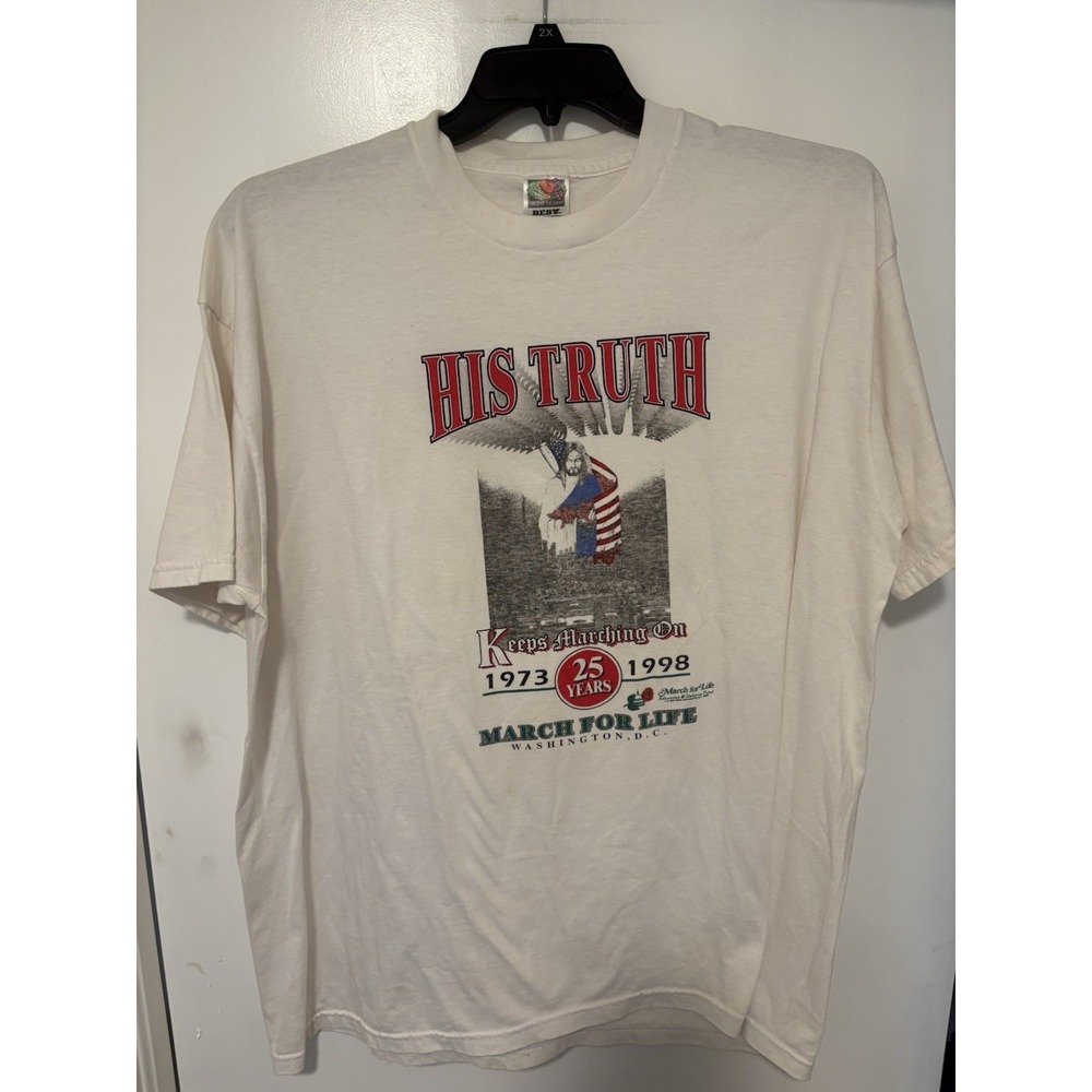 Vintage 1998 Jesus T-shirt Size XXL